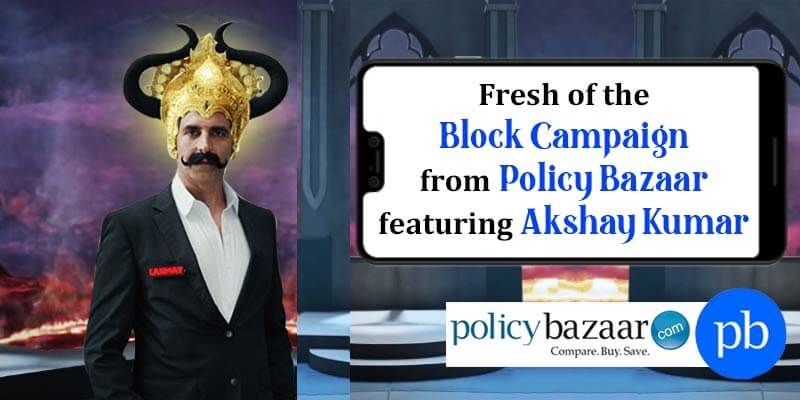 IPL Block Campaign From Policy Bazaar Featuring Akshay Kumar